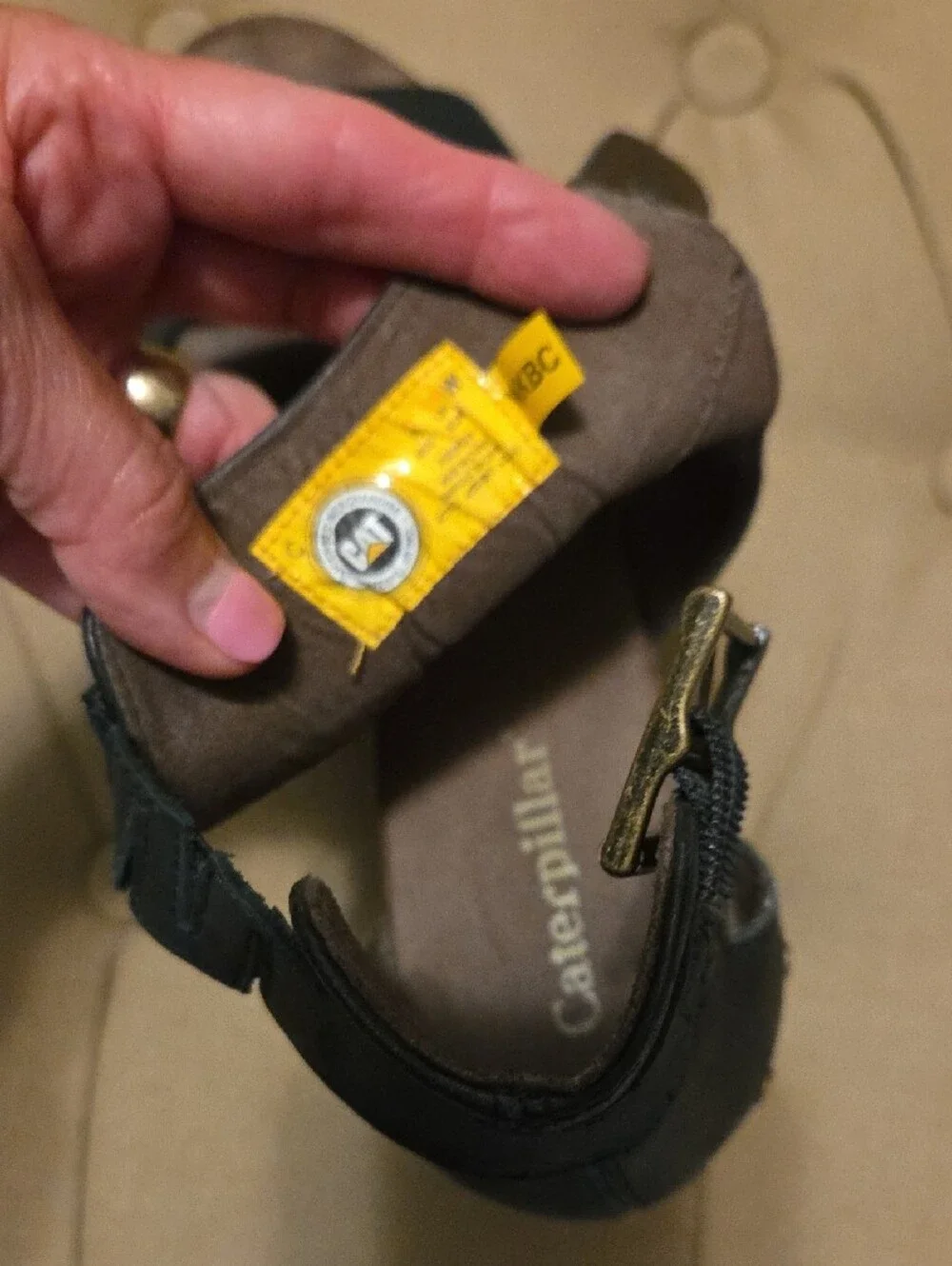 Caterpillar chunky wedge